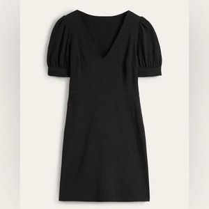 V-Neck Jersey Mini Dress - Boden